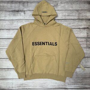 NEW Fear of God Essentials Hoodie Olive SS20